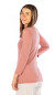 Preview: Ladies Long Sleeve undershirt antique Pink Organic Cotton Silver Knit 29dB at 1GHz