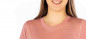 Preview: Ladies T-Shirt antique Pink Organic Cotton Silver Knit 29dB at 1GHz