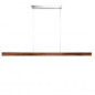 Preview: Pendant luminaire shielded walnut flicker-free LED