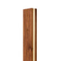 Preview: Floor lamp shielded walnut flicker-free LED