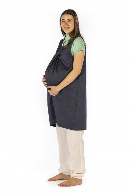 EMF Protection Apron cotton, polyester and stainless steel 37dB at 3.5GHz