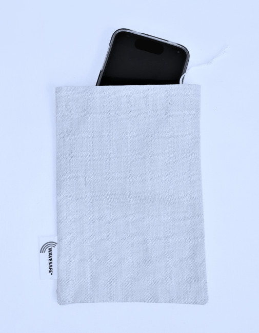 Mobile phone pouch with radiation protection 13x21cm
