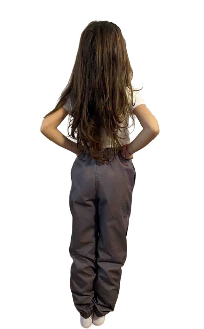 Children's trousers cotton, polyester and stainless steel 37dB at 3.5GHz