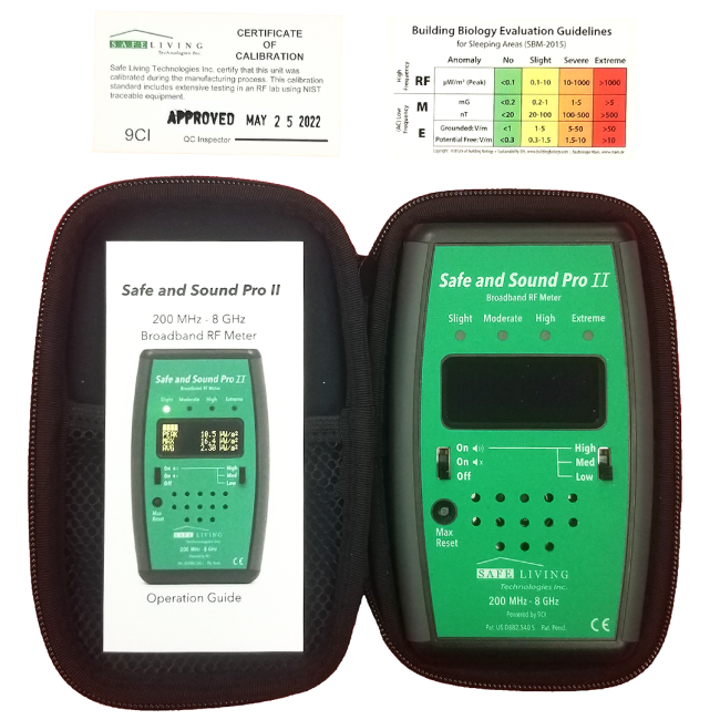 Dispositif de mesure Safe & Sound Pro II Haute fréquence