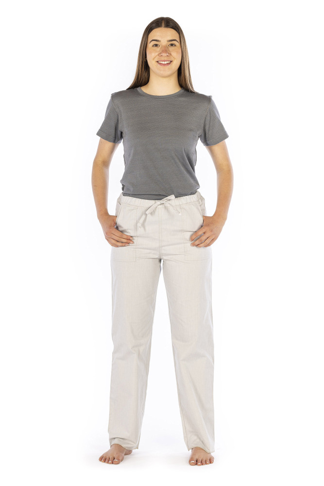 Wavesafe, 5G, Radiation Protection, Ladies Trousers grey 37dB at 3.5GHz