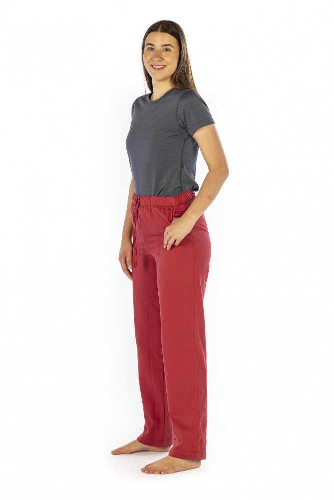 Pantaloni da donna in cotone organico foderato con Swiss Shield Ultima in 2 colori 32dB a 3.5GHz