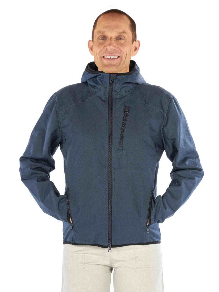 Veste pour hommes Tissu extérieur en coton bio hydrofuge, doublure : High Safe 50dB à 5G (3.5GHz)