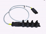 Wavesafe, Strahlenschutz, geschützte Kabel/Stecker/Leuchten, Steckersystem Erdungsblock für bis zu 5 Steckplätze