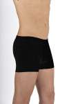 Boxer shorts pour hommes noir coton biologique maille avec fil argenté 30dB à 1GHz